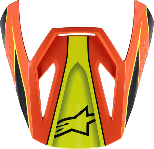 Viziera Casca Copii Alpinestars Sm3 Fray Visor Black/Orange/Yellow