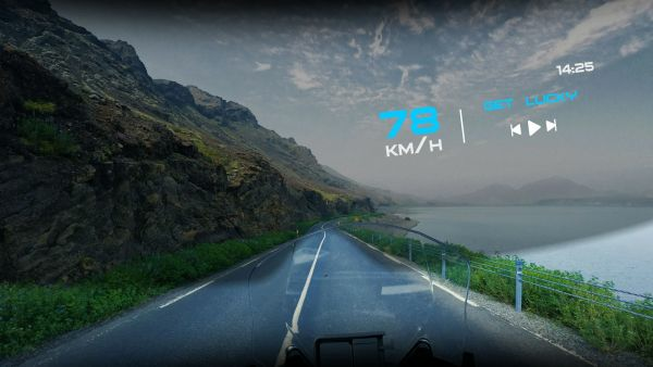 Display HUD SHOEI GTA3 SMART-0