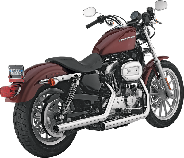 Straightshots Slip-on Muffler Chrome, 1, nordicamoto.ro