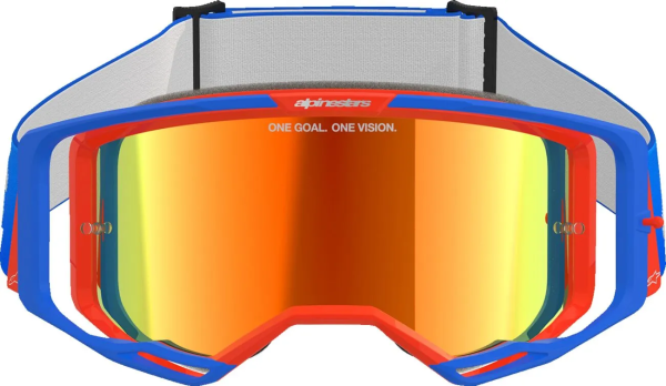 Ochelari Alpinestars Vision 8 Wordmark Orange/Blue-2