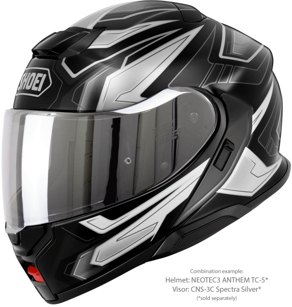 Casca Flip-up SHOEI NEOTEC3 ANTHEM TC-5 Negru/Alb XXL-5