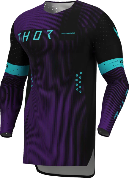 Tricou Sportmode Vanish, violet-negru, 12, nordicamoto.ro