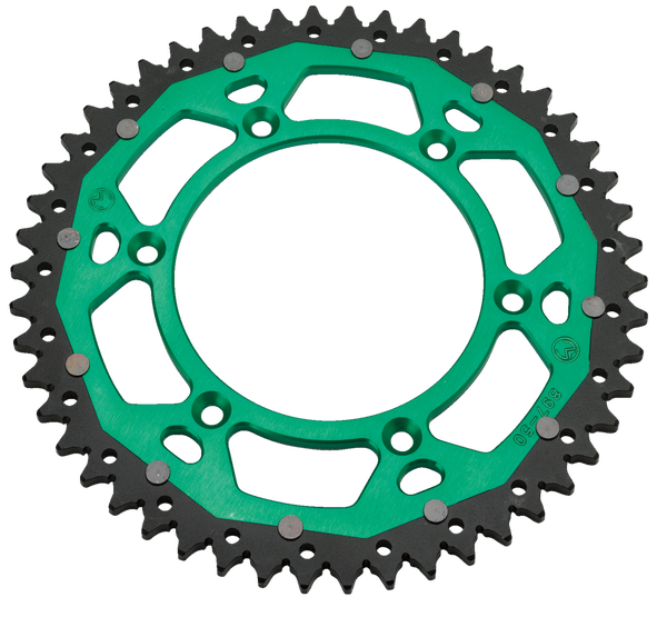 MOOSE RACING Pinion dublu verde, 2, nordicamoto.ro