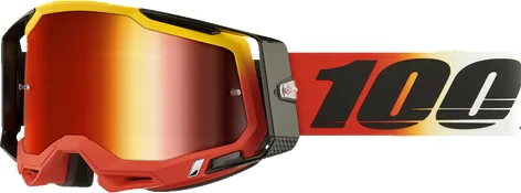 Ochelari 100% Racecraft 2 Ogusto Mirror Red ONE SIZE, 12, nordicamoto.ro