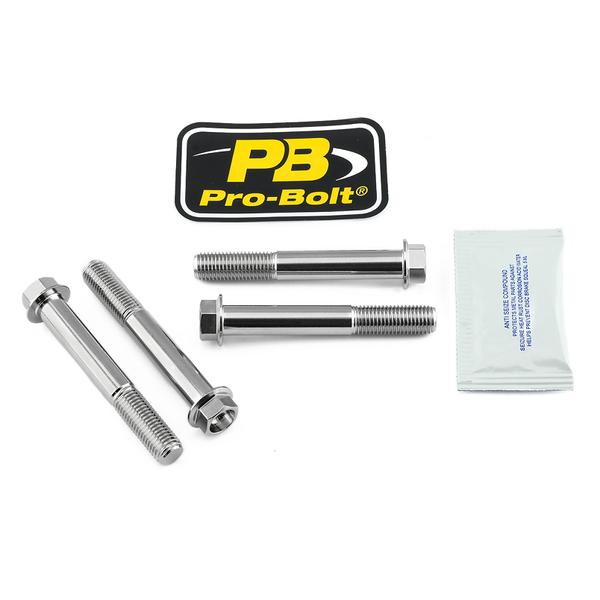 Brake Caliper Mount Kit Silver, Stainless Steel, 1, nordicamoto.ro