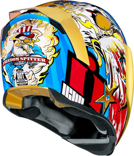 Airflite Freedom Spitter Helmet Gold, Multi 2XL, 11, nordicamoto.ro