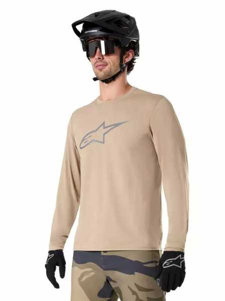 Alpinestars A-dura Astar Long Sleeve Jersey Brown -6