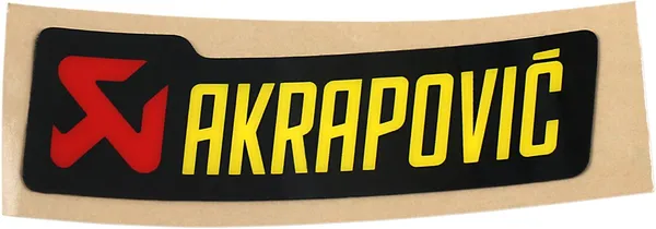 General Replacement Sticker Black, Red, Yellow -0