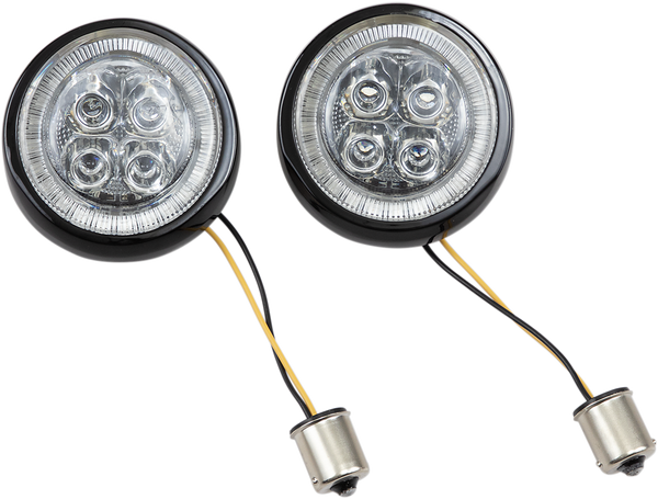 Fang® Signal Light Inserts Black, 1, nordicamoto.ro
