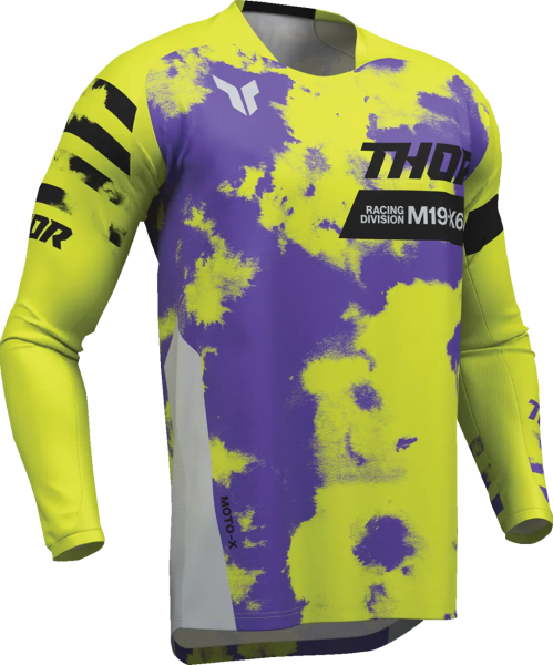 Youth Launchmode Bleach Jersey Purple, Yellow -d409e704e227a8d3f9f0cae8529ae962.webp