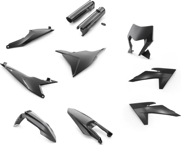 Kit plastice KTM EXC/EXC-F 24- Negru
