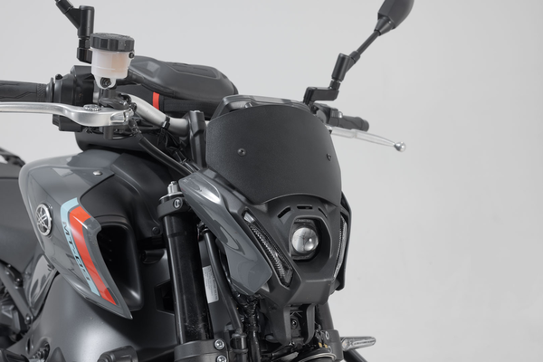 Windscreen For Yamaha Black-2