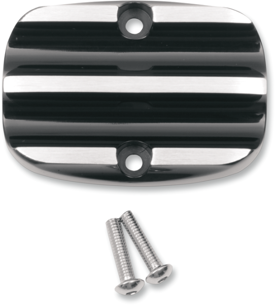 Master Cylinder Cover Black, Gloss, Powder-coated, 1, nordicamoto.ro