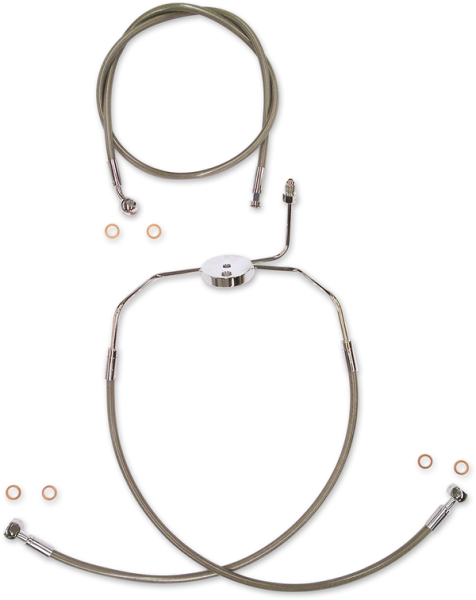 Line Brake Kit Xr Ss Chrome Oversize [+254 mm (10'')], 1, nordicamoto.ro