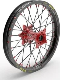 Elite Mx-en Wheel, Black Spokes Black, Red, 1, nordicamoto.ro