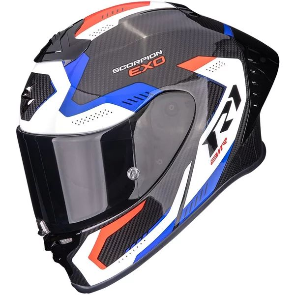 Casca integrala sport SCORPION EXO-R1 EVO II CARBON AIR PROPEL S Negru/Rosu, 1, nordicamoto.ro