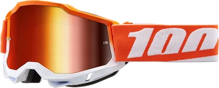 Ochelari Copii 100% Accuri 2 Orange/White, 1, nordicamoto.ro
