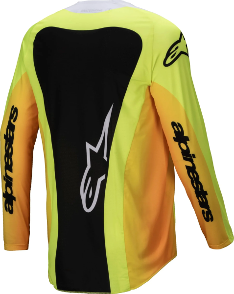 Tricou Alpinestars Techstar Melt Black/Yellow-0