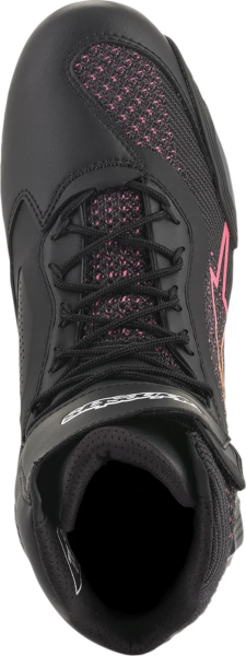 Ghete dama Alpinestars Stella Faster-3 Rideknit Black/Orange/Pink-0