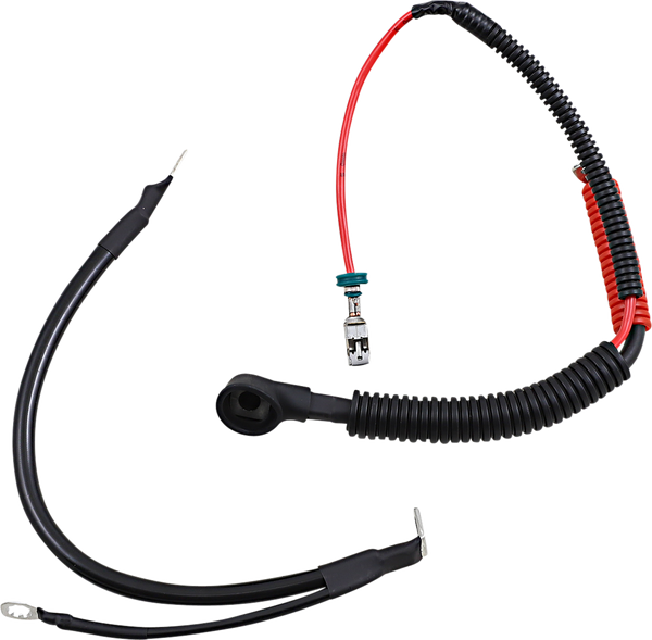 Battery Cable Set Black, 1, nordicamoto.ro