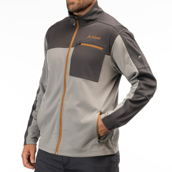 Geaca Snowmobil Klim Glacier Mid Layer Black-5