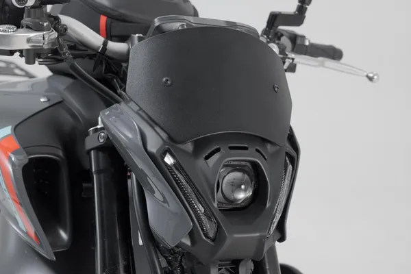 Windscreen For Yamaha Black-2