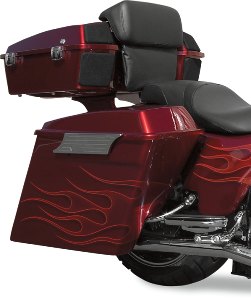 4(r) Extended Saddlebags White, Gel Coat, 2, nordicamoto.ro