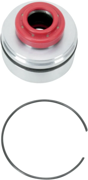 MOOSE RACING Shock Seal Head Kit Black, Red, Chrome -0