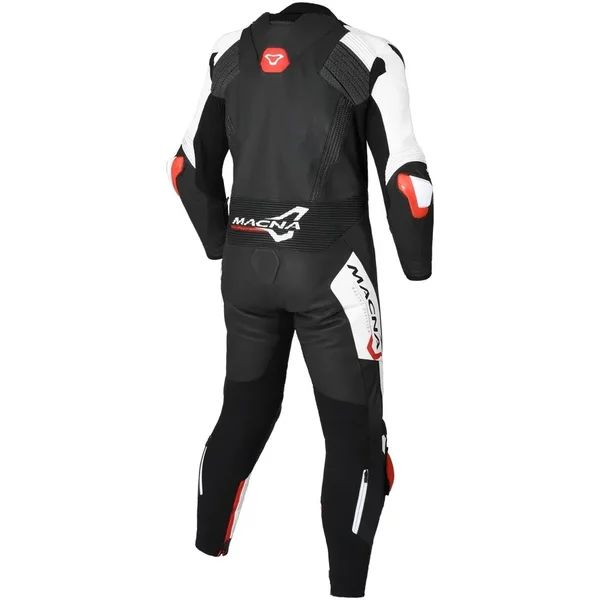 Combinezon de piele 1 piesa MACNA BLITZ Negru 48, 2, nordicamoto.ro