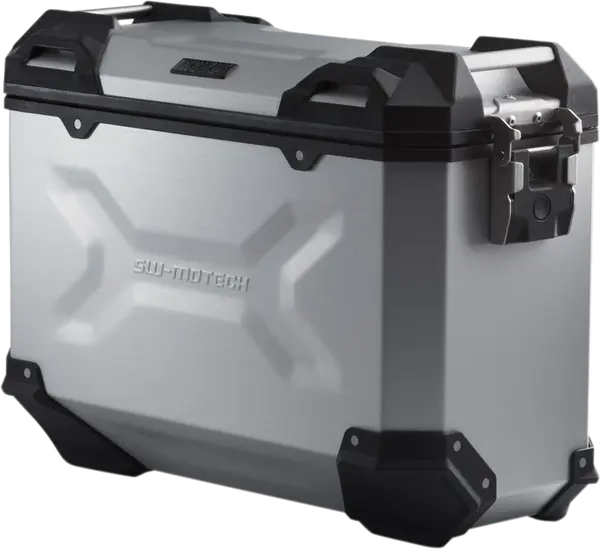 Trax Adventure Side Case Silver -1