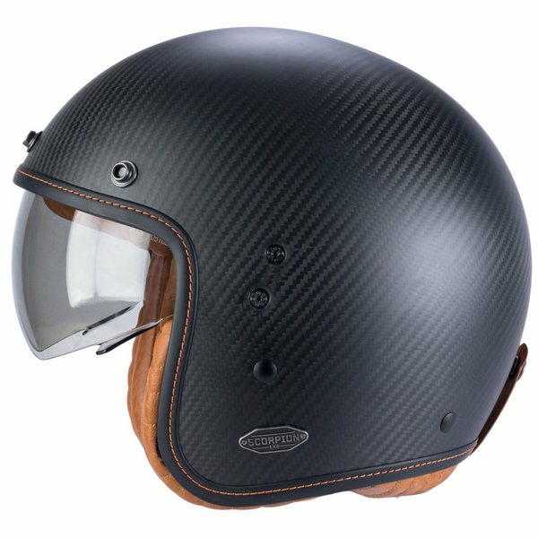 Casca jet SCORPION BELFAST CARBON-0