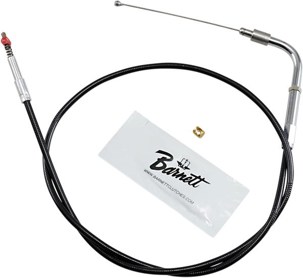 Black Vinyl Throttle/idle Cable Black Standard, 1, nordicamoto.ro