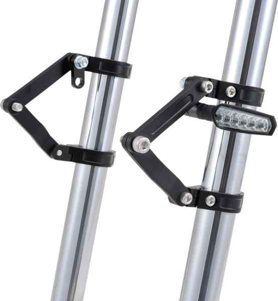 Headlight Bracket Set Black, 4, nordicamoto.ro