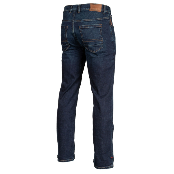 Jeans Moto Klim Unlimited Straight Stretch Denim Cobalt-17