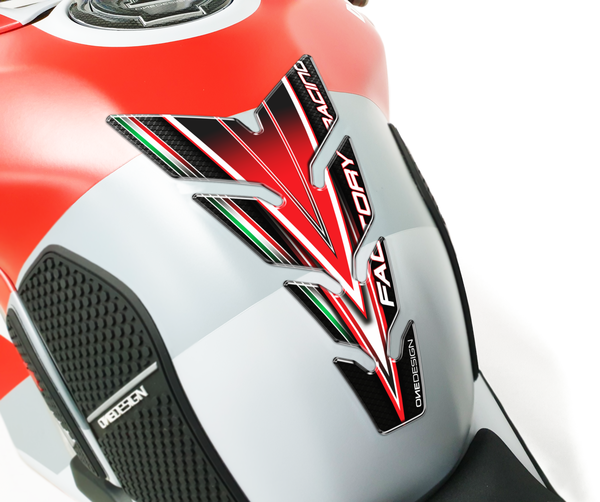 Resin/soft Touch Tank Pad Black, Red, 3, nordicamoto.ro