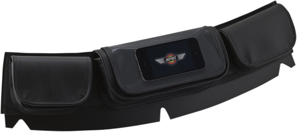 Clear Pocket Tri-pouch Windshield Bag Black, 1, nordicamoto.ro