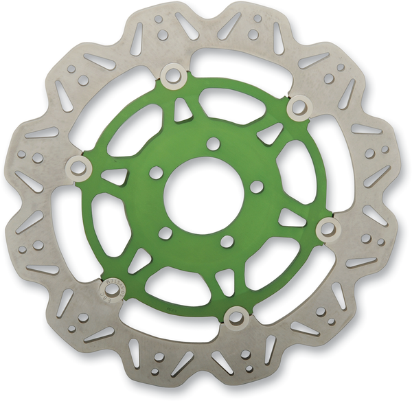 Vr Series Vee-rotor Green, Stainless Steel, 1, nordicamoto.ro