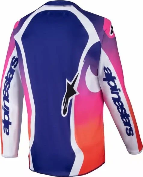 Tricou Copii Alpinestars Racer Wurx White L, 2, nordicamoto.ro