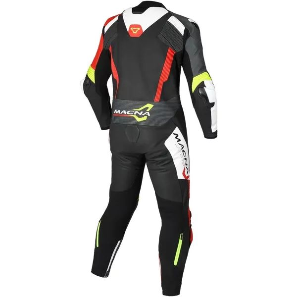 Combinezon de piele 1 piesa MACNA BLITZ Negru 48, 9, nordicamoto.ro
