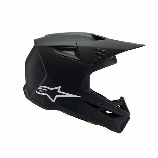 Casca Copii Alpinestars S-M3 Solid Black-5