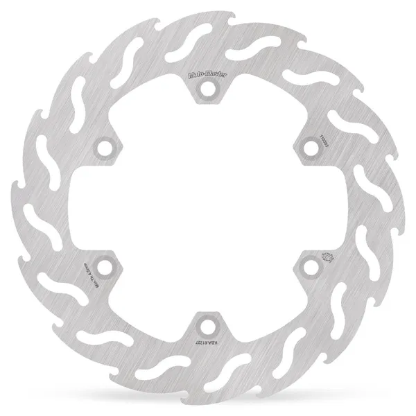 Flame Series Fixed Rotor Silver, Stainless Steel-0