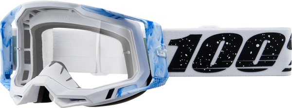 Racecraft 2 Goggles White, Blue -0