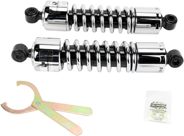 412 Series Shocks Chrome, 1, nordicamoto.ro
