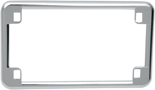 Chrome License Plate Frame Chrome, 1, nordicamoto.ro