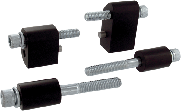 Driver Floorboard Extender Kit Black, 1, nordicamoto.ro