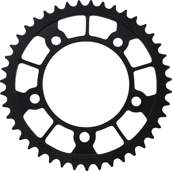 MOOSE RACING Rear Aluminum Sprocket Black -0