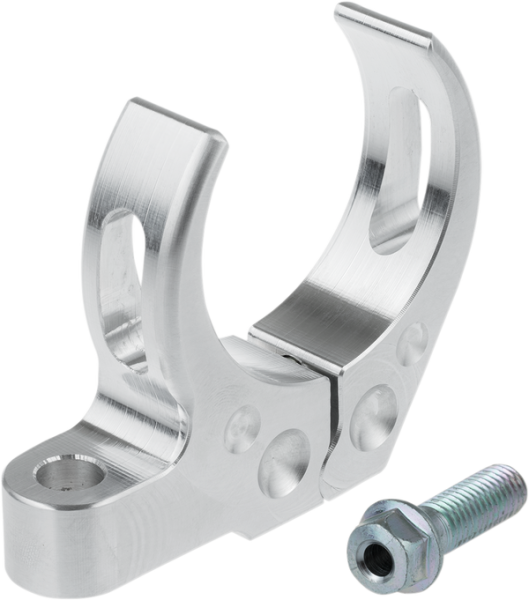 Accessory Mount Clamp Silver, 1, nordicamoto.ro
