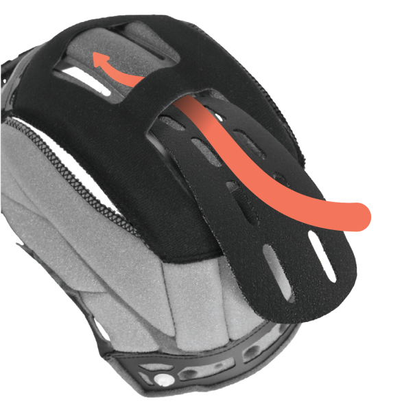 Strat ferm de ajustare captuseala casca SHOEI NEO3/GTA3/JCR3 Type-P-0