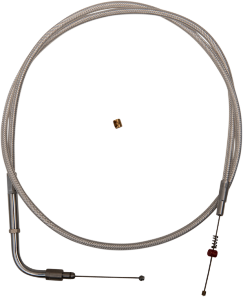 Platinum Series Throttle/idle Cable Silver +152 mm (6''), 1, nordicamoto.ro