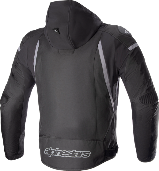 Zaca Waterproof Jacket Black, Gray -3